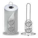Suporte Porta Rolo Papel Toalha Vertical De Mesa Aço Cromado Inox 29cm Coffee - Porta Papel Toalha de Metal - PANAMI
