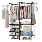 Suporte Porta Roupas Vazado Cabideiro duplo Sapateira Com Prateleiras Multifuncional Suporte Porta Roupas Vazado Cabideiro duplo Sapateira Com Prateleiras Multifuncional