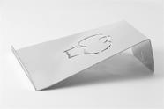 Suporte Porta Tablet/Livro Receita Mesa Inox Polido- Chapéu