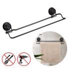 Suporte Porta Toalha De Banho 2 Toalhas De Parede Fixo Ventosa Potente Forte