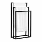 Suporte Porta Toalha Triplo de Chão para Banheiro Lavabo - ÉdeCasaMóveis