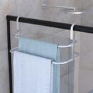 Suporte Porta Toalhas Duplo Toalheiro Para Box 60cm
