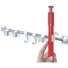 Suporte Porta Vassouras 6 Ganchos - Quality