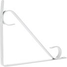 Suporte prat-k mão francesa colonial 30cm - branco Suporte prat-k mão francesa colonial 30cm - branco