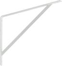 Suporte prat-k mão francesa leve 25cm - branco