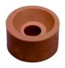 Suporte Prateleira 10x15 Tubinho Marrom 200 Unid.+ Paraf