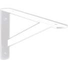 Suporte Prateleira Hayner Reforcada Branca 40Cm Peca 201634 - Kit C/12