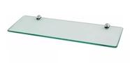 Suporte Prateleira Porta Shampo Vidro Banheiro Cozinha 30 cm