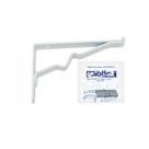 Suporte Prateleira Roloflex Vidro Branco 10Cm Peca 3254 Suporte Prateleira Roloflex Vidro Branco 10Cm Peca 3254
