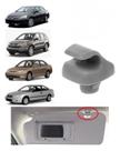 Suporte Presilha Grampo Para Sol Cinza Hon Civic Accord Cr-v 1996 1997 1998 1999 2000 2001 2002 2003 2004 2005 2008