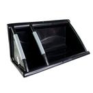 Suporte Preto Organizador Compacto para Canto Perfeito para Cozinhas e Banheiros com Estilo e Funcionalidade