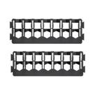Suporte Preto Para 7 Brocas DEWALT - Peças De Ferramentas DIY Para Armazenamento De Parafusos