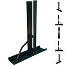 Suporte Preto Para Motor De Portão Automatizador Basculante Base 20cm Estrutura Reforçada
