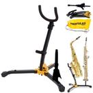 Suporte Profissional Combinado para Sax Alto Tenor Soprano Hercules DS533BB