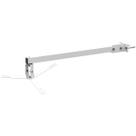 Suporte projetor datashow mini led parede braço 60 cm