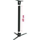 Suporte projetor datashow teto braço 60 cm