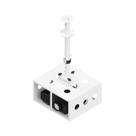 Suporte projetor de teto telescópico anti-furto de gaiola Suporte projetor de teto telescópico anti-furto de gaiola