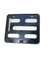 Suporte Protetor De Placa Moto Mercosul Plástico universal