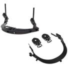 Suporte Protetor Universal 3x1 Robust Para Viseira Capacete Camper
