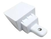 Suporte Puxador Geladeira Electrolux Df42 Df51 Df52 Branco
