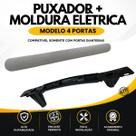 Suporte Puxador Interno modelo 4 portas e Acabamento Moldura Elétrico Novo Uno Vivace Fiat 2011 até 2022 DIANTEIRO