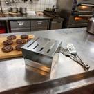 Suporte Raspadora De Espátula De Pizza Para Pizzarias Em Aço Inox