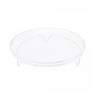 Suporte Redondo de Aço Inox Empilhável para Air Fryer 19,5cm x 19,5cm x 4,5cm - Wolff