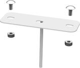 SUPORTE REFLETOR CHÃO ESTACA GRAMADO 45mm Branco