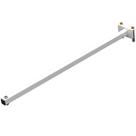 SUPORTE REFLETOR FACHADA BANNER BRAÇO 60 CM Branco