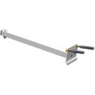 Suporte refletor inclinado parede braço 30 cm