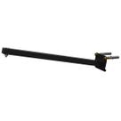 SUPORTE REFLETOR INCLINADO PAREDE BRAÇO 40 CM Preto