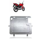 Suporte Reforço Protetor Placa Moto Padrão Novo Mercosul 167x196mm