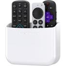 Suporte remoto TotalMount sem furos para 2 ou 3 controles remotos branco