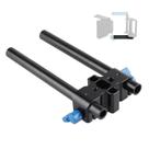 Suporte Rod Rail 15mm Adaptador Gaiola Matte Box Follow Focus