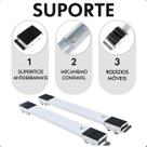 Suporte Rodinhas para Geladeira, Fogão e Máquina de Lavar