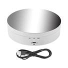 Suporte Rotativo Elétrico Para Joias De 138mm, Plataforma Giratória De 360 Graus, Três Velocidades,