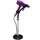 Suporte Secador Cabelo Pet Shop Flexivel Giratorio Bancada Ajustavel Chao Cabeleireiro