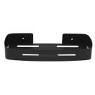 Suporte shampoo retangular parede banheiro Aço inox Preto