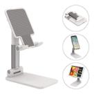 Suporte Smartfones Mesa Escritorio Cama Aparelho Regulável apoio cel dobrável