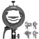 Suporte Speedlite Godox S2 S-Type Bowens Mount para V1 AD200Pro