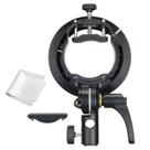 Suporte Speedlite S-Type Bowens Mount para Godox V1 AD200Pro Suporte Speedlite S-Type Bowens Mount para Godox V1 AD200Pro