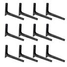Suporte Split Hulter 7000 à 24000 BTUs 450x320mm HT1S45001P Polímero Preto 12 Unidades Suporte Split Hulter 7000 à 24000 BTUs 450x320mm HT1S45001P Polímero Preto 12 Unidades