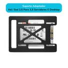 Suporte Ssd Adaptador De 2.5 Para 3.5 Desktop E Servidores