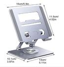 Suporte Tablet dobrável ergonômico Ventilado em liga de alumínio giratório em 360