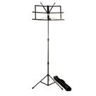 Suporte telescopica dolphin p/partitura c/capa preto Suporte telescopica dolphin p/partitura c/capa preto