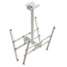 SUPORTE TETO 2TV 10" a 65" VESA 600X400 GIRO 360 BRANCO