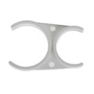 Suporte Tipo Clip Duplo 2,5" x 2" para Filtros Purificadores Suporte Tipo Clip Duplo 2,5" x 2" para Filtros Purificadores
