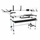 Suporte Titanium Racks RS345 Para Teclados Até 7 Oitavas, Mixer, Notebook e Monitores de Referência