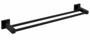 Suporte Toalha Barra Duplo 65cm Banheiro Inox Parede