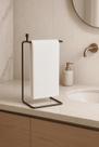 Suporte Toalha de Bancada Banheiro Lavabo Rosto Toalheiro Pia